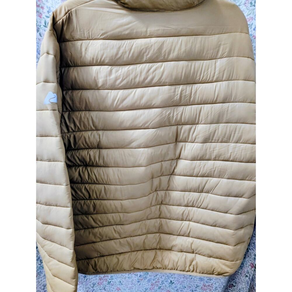 Ozark Trail Beige Puff Jacket, Women's XL - Picture 4 of 6